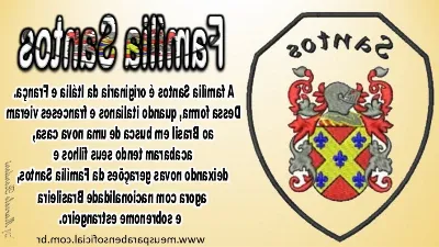 Conheça as variações do sobrenome Santos