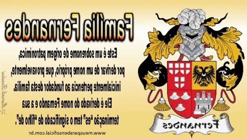 A origem estrangeira do sobrenome Fernandes